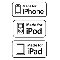 Made for iPhone, iPad, iPod